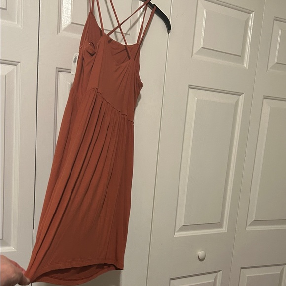 Old Navy Terra Cotta Women's Dress - Picture 2 of 5